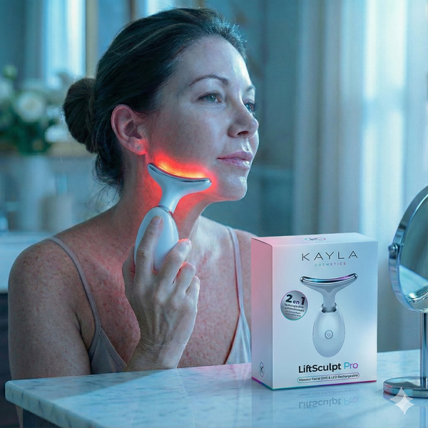 Glissez sur votre visage